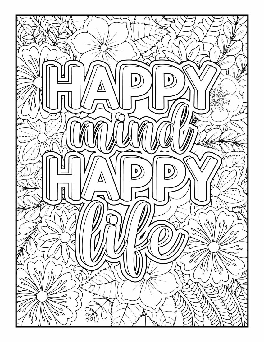 15 Free Coloring Pages For Adults.