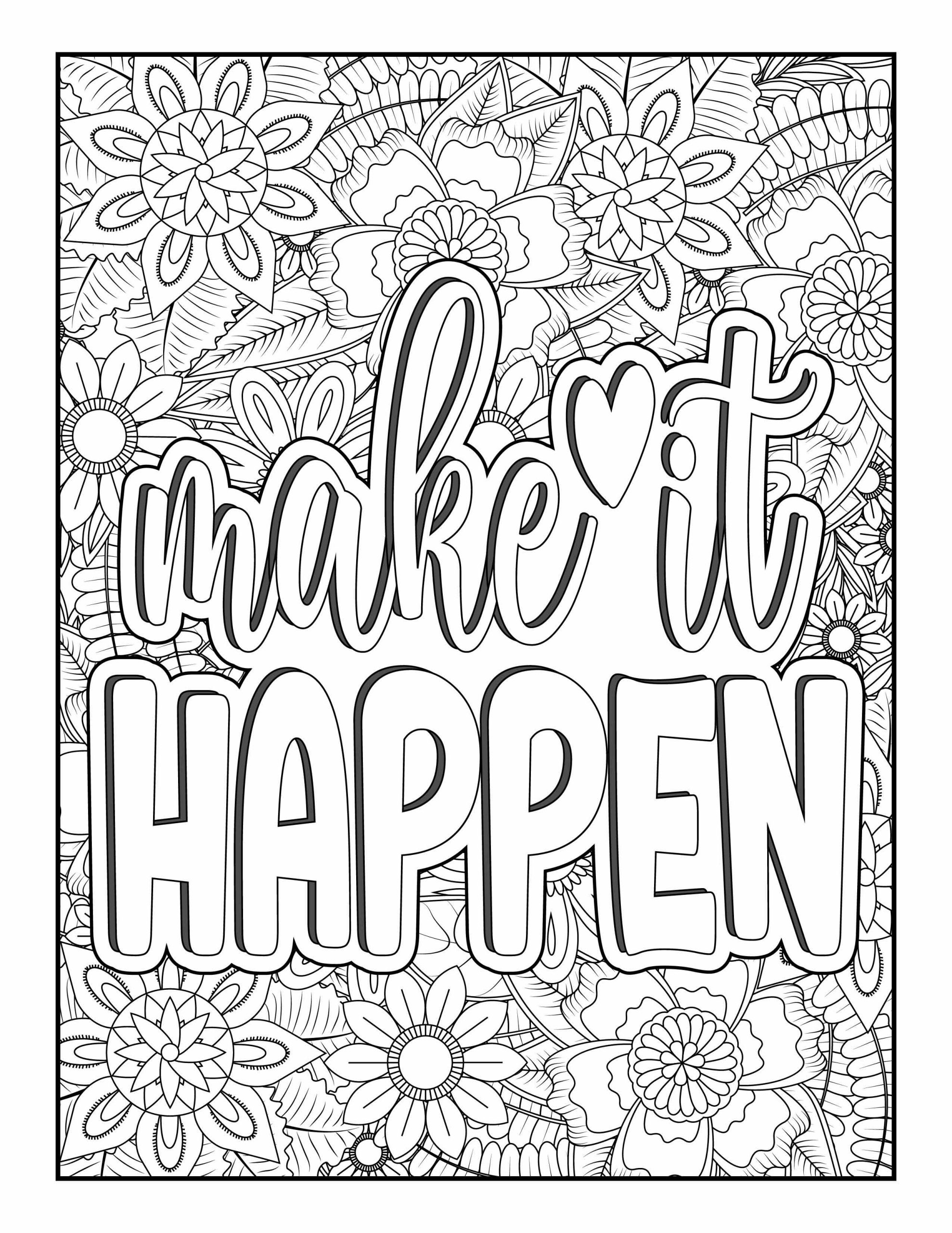 15 Free Coloring Pages For Adults.