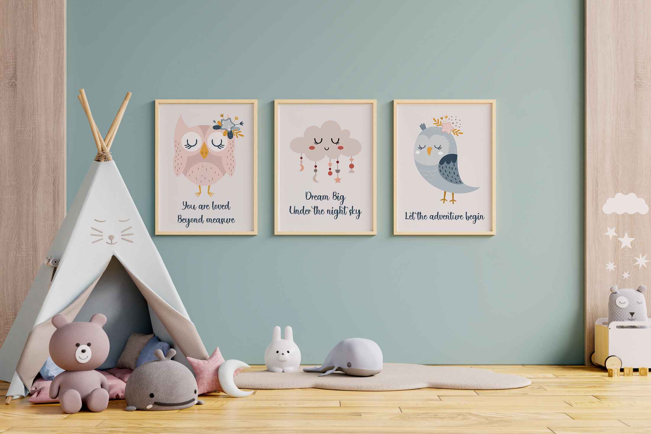 10 Free Wall Art Prints for Nurseries To Create a Dreamy Haven