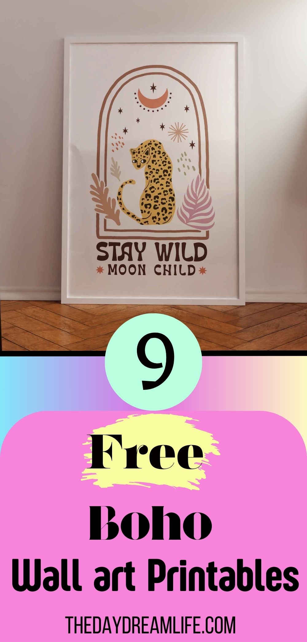 Boho Chic on a Budget: 9 Free Wall Art Printables for Your Home - The ...