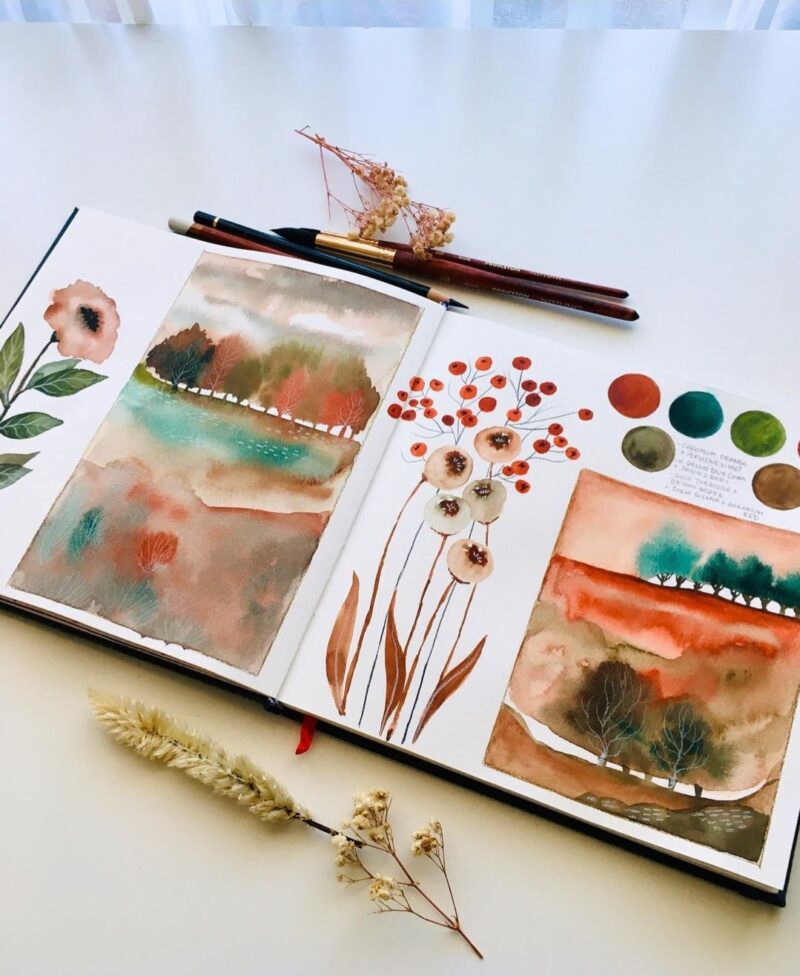 17 Stunning Art Journal Ideas For Creativity.