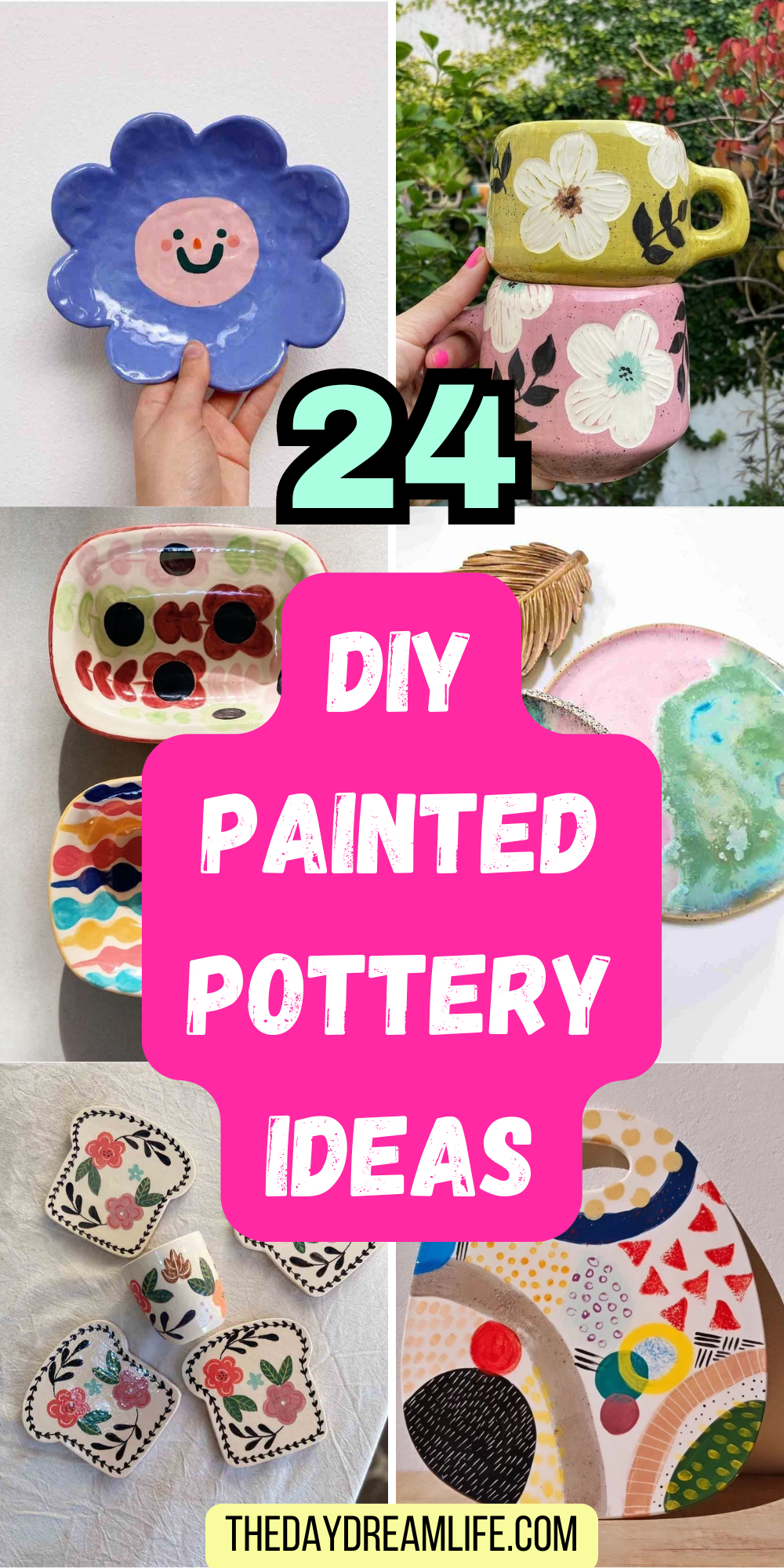 Pait Pottery Examples 24 Colorful Painted Pottery Ideas For Inspiration.