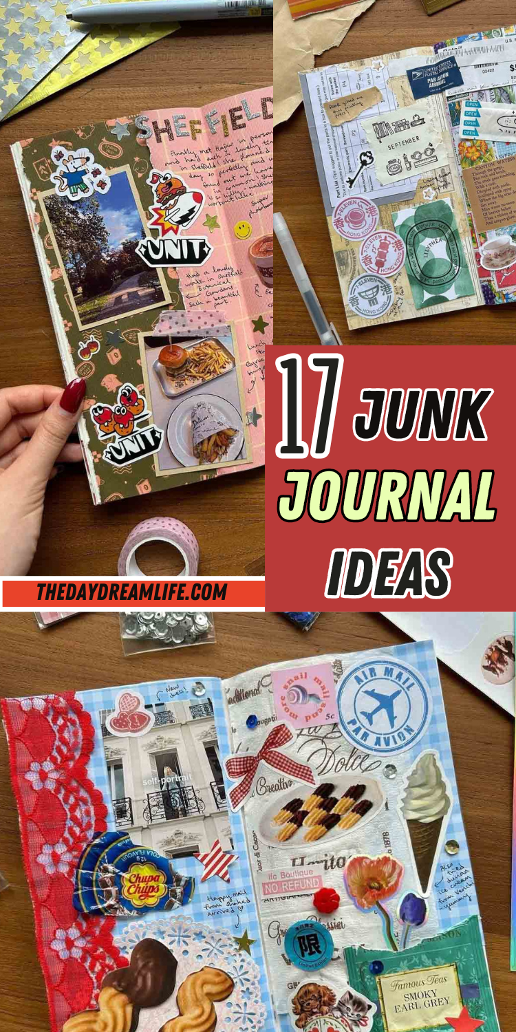 17 Junk Journal Ideas For Creative Inspiration.
