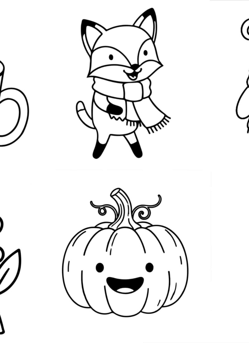 39 Fall Drawing Ideas: Easy Sketches For Beginners.